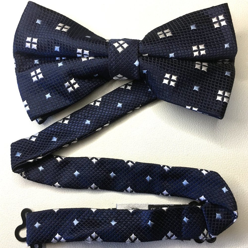 JON VANDYK HOLLAND Vintage Vibe Semi-Butterfly Bow Tie ▶◀ 𝔹ℝ𝔸ℕ𝔻 ℕ𝔼𝕎! - Picture 2 of 9